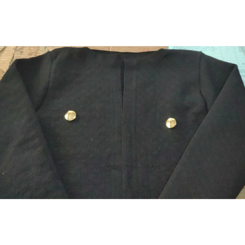 Conjunto Pied Poule tricot , saia e casaco blazer - Bella moda feminina