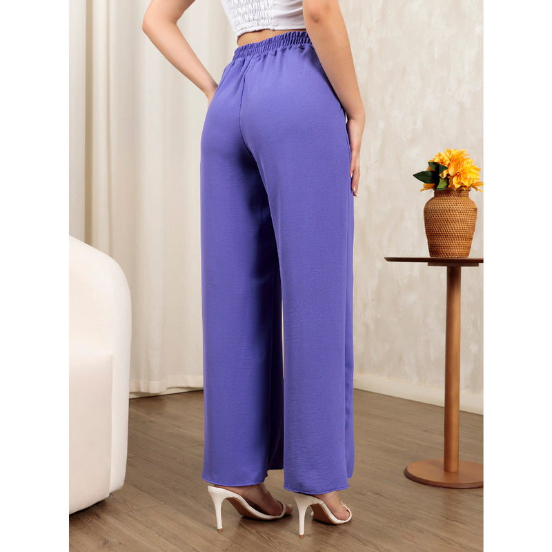 Calça Alfaiataria Pantalona Duna Com Botão - Bella moda feminina
